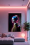 Wallity Pintura Decorativa de Vidrio Templado Multicolor 50 x 70 cm
